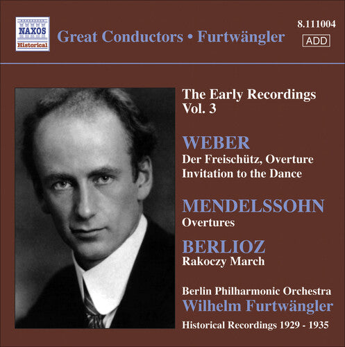 Wilhelm Furtwangler & Berlin: Early Recordings Vol. 3 - COMPACT DISCS