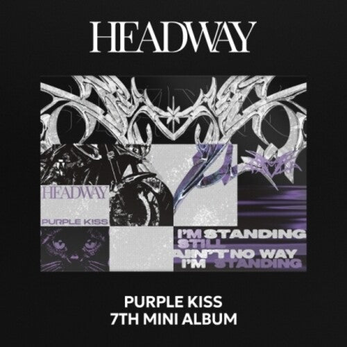 Purple Kiss: Headway - incl. 96pg Photobook, Envelope, 2 Stickers, Postcard, Unit Bookmark, Polaroid, Lyrics Poster + 2 Photocards - CD
