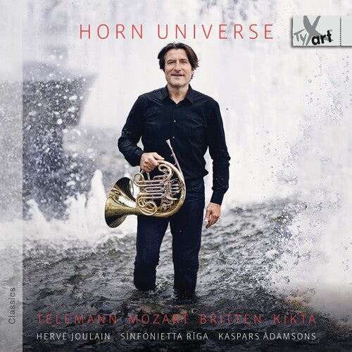 Herve Joulain: Telemann, Mozart, Britten & Kikta: Horn Universe – Works for Horn, Tenor & Orchestra - COMPACT DISCS