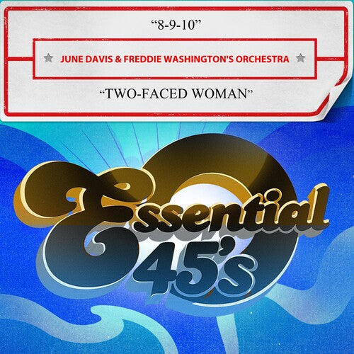 Davis, June & Freddie Washington's Orchestra: 8-9-10 / Two-Faced Woman (Digital 45) - CD
