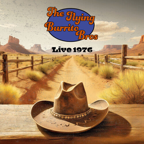 The Flying Burrito Brothers- Live 1976 ( LP )