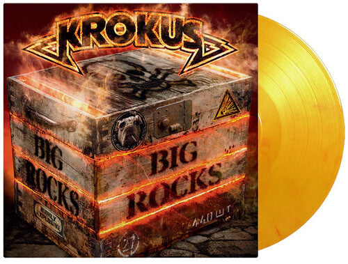Krokus: Big Rocks - Limited 180-Gram Flame Colored Vinyl - VINYL