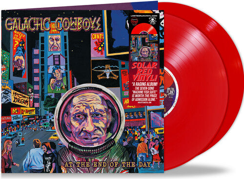 Galactic Cowboys: At the End of the Day - Solar Red - VINYL