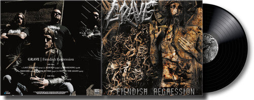 Grave- Fiendish Regression - 3mm Spinned Sleeve ( LP )