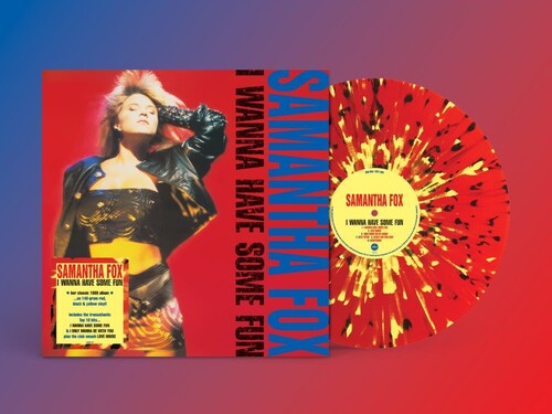 Samantha Fox- I Wanna Have Some Fun - 140-Gram Red, Black & Yellow Colored Vinyl ( LP )