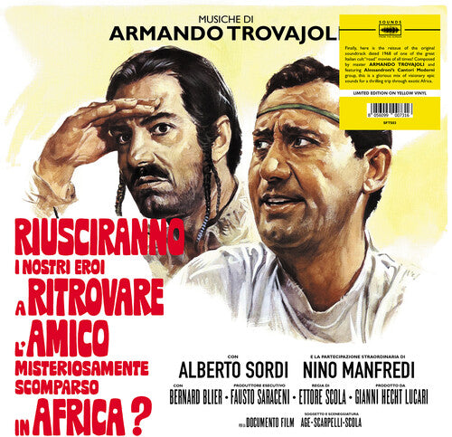 Armando Trovajoli: Riusciranno I Nostri Ero A Ritrovare L' Amico Misteriosamente Scomparso In Africa? (Original Soundtrack) - VINYL