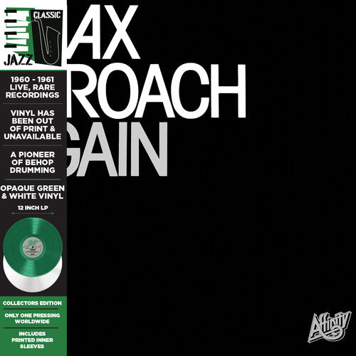Max Roach- Again - Opaque Green & White ( LP )