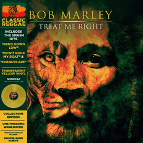 Bob Marley- Treat Me Right - Yellow Vinyl ( LP )