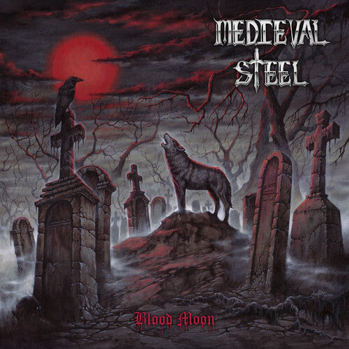 Medieval Steel: Blood Moon - Red/Black Splatter - VINYL