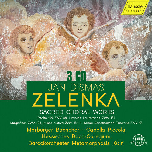 Martina Lins: Jan Dismas Zelenka - Sacred Choral Works - COMPACT DISCS