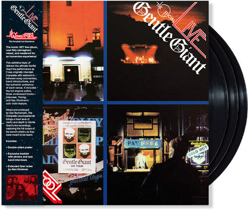 Gentle Giant- Playing the Fool - The Complete Live Experience ( LP )