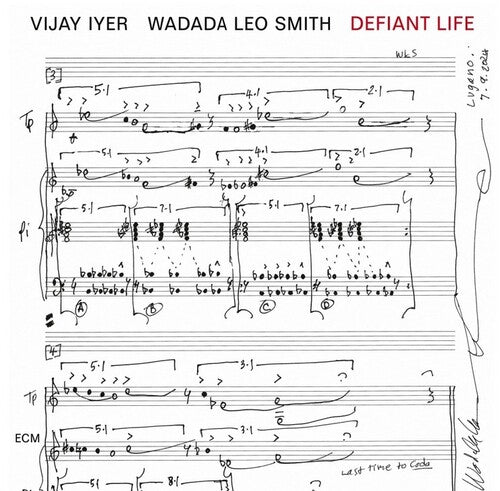Vijay Iyer: Defiant Life - CD