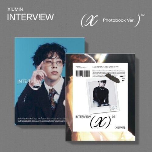 Xiumin: Interview X- Photobook Random Cover Version - incl. Photobook, Photocard, Photofilm, Polaroid, Folding Poster + Envelope - CD