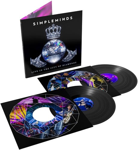 Simple Minds- Live In The City Of Diamonds ( LP )