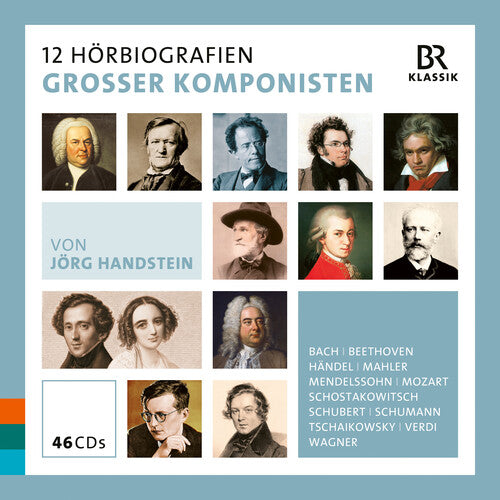 Udo Wachtveitl: 12 Hoerbiografien Grosser Komponisten Von Joerg - COMPACT DISCS