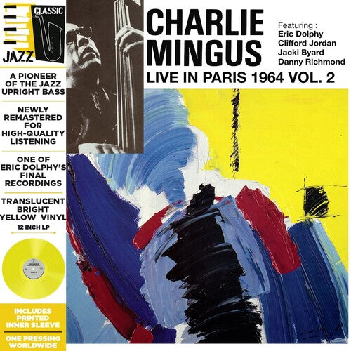 Charlie Mingus- Live in Paris, 1964 Vol. 2 - Translucent Bright Yellow ( LP )