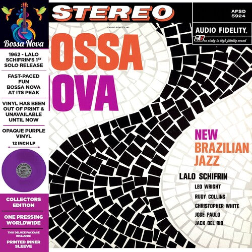 Lalo Schifrin- Bossa Nova: New Brazilian Jazz (Purple) ( LP )