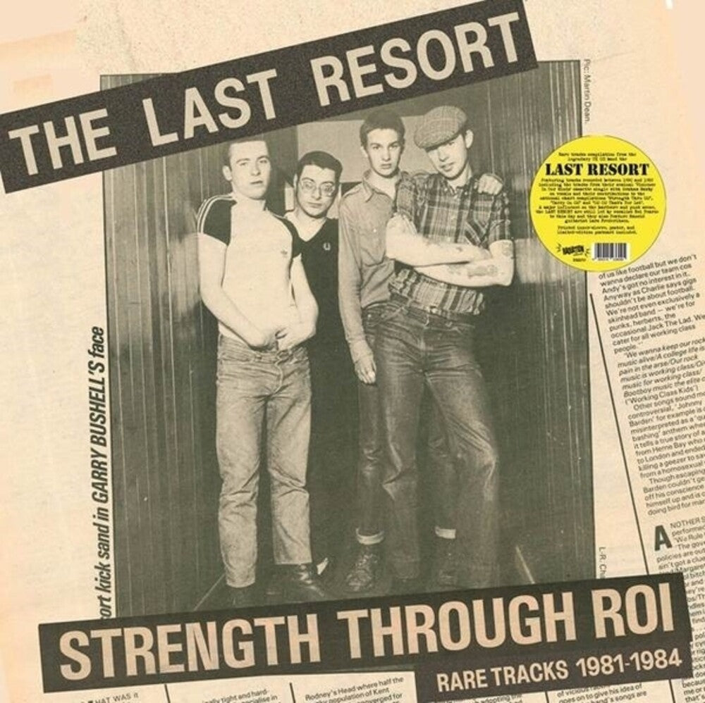 Last Resort- Strength Through Roi - Rare Tracks 1981-1984 ( LP )