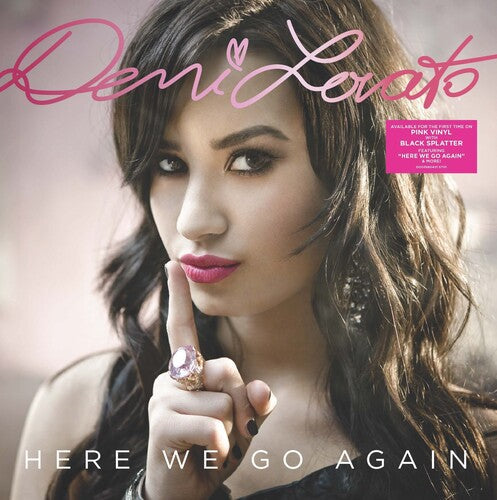 Demi Lovato- Here We Go Again (Pink w/ Black Splatter Vinyl) ( LP )