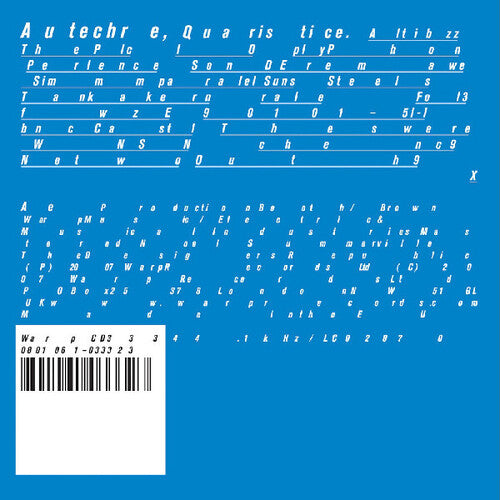 Autechre: Quaristice { Record }