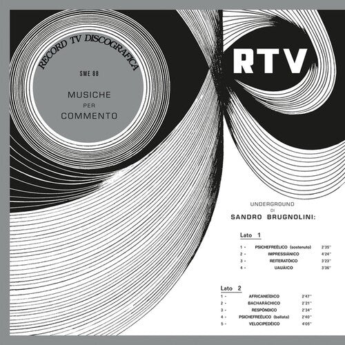 Sandro Brugnolini: Underground { Record }