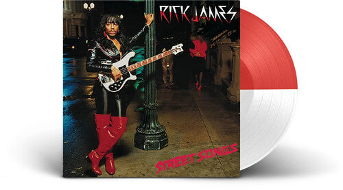Rick James: Street Songs - Limited Red & White Split Colored Vinyl - VINYL