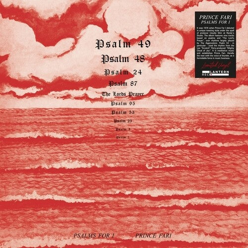 Prince Far I- Psalms For I ( LP )