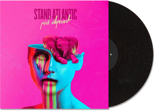 Stand Atlantic- Pink Elephant - Black Glitter Vinyl ( LP )