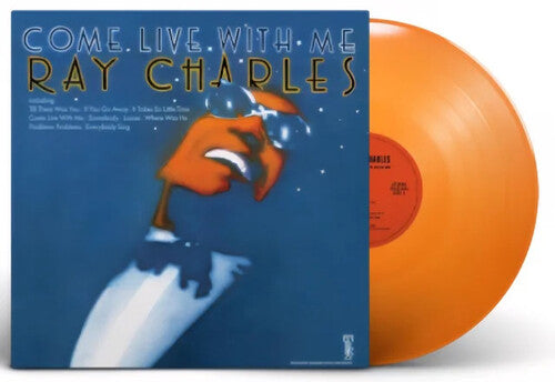 Ray Charles: Come Live With Me (TANGERINE Vinyl) - VINYL