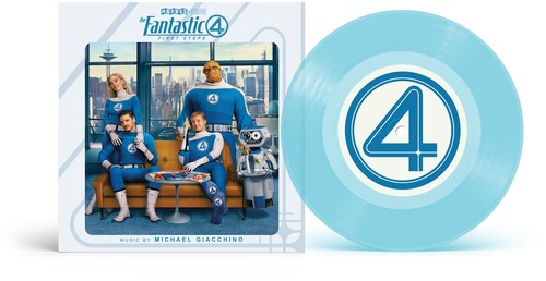 Michael Giacchino & Andrea Datzman: The Fantastic Four: First Steps Main Theme / Let Us Be Devoured (Original Soundtrack) - 7-INCH SINGLE