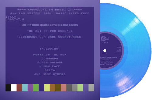 Rob Hubbard: C64 Greatest Sids: The Art Of Rob Hubbard - Limited To 100 Handnumbered Edition (Light Blue Vinyl) - VINYL