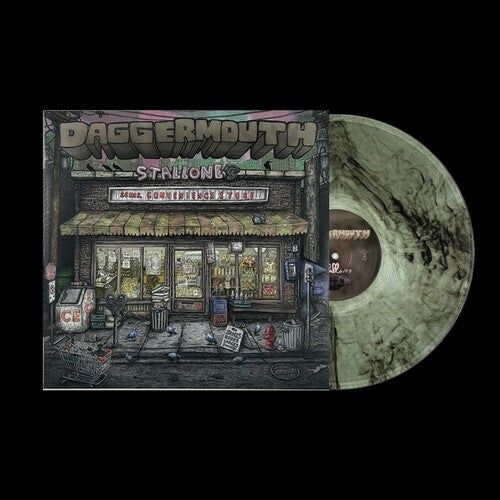 Daggermouth- Stallone - Coke Bottle W/ Black Swirl ( LP )