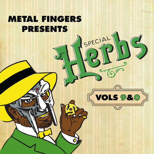 MF Doom- Metal Fingers Presents: Special Herbs Vol. 9 & 0 - Green Vinyl ( LP )