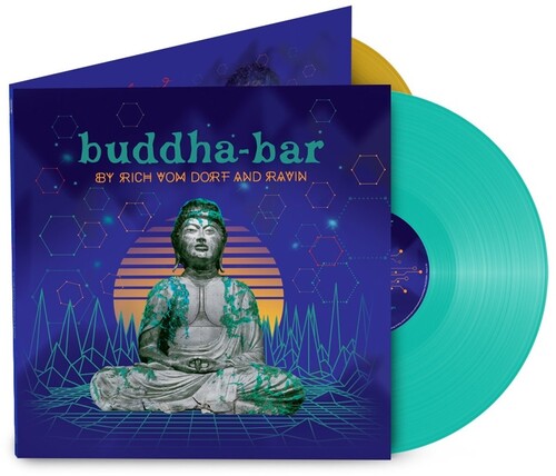 Various Artists- Buddha Bar: By Rich Vom Dorf & Ravin / Various - Aqua & Gold Vinyl ( LP )