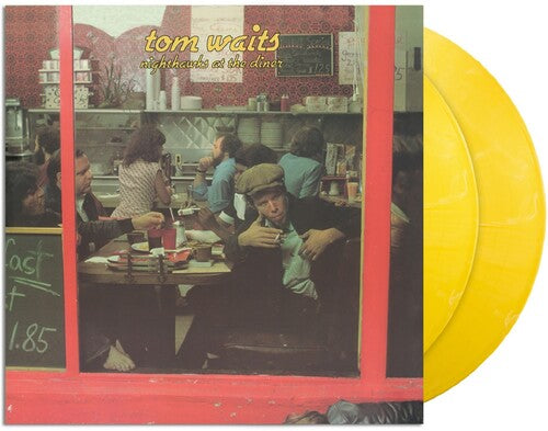 Tom Waits- Nighthawks at the Diner (Anniversary Edition) - Yellow Marble Vinyl ( LP )