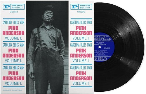 Pink Anderson: Vol. 1: Carolina Blues Man (Bluesville Acoustic Sounds Series) { Record }