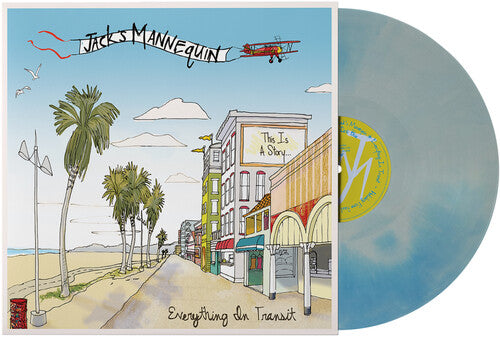 Jack's Mannequin- Everything in Transit (Blue White Galaxy Vinyl) ( LP )