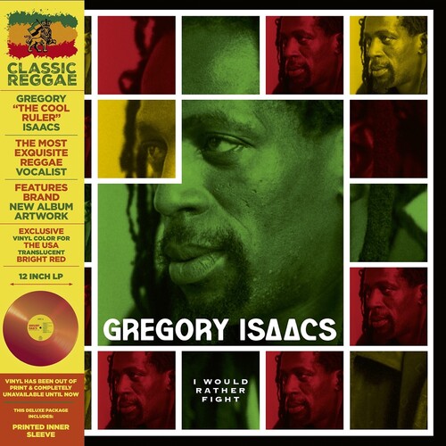 Gregory Isaacs- I Would Rather Fight - Red Vinyl ( LP )