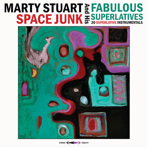 Marty Stuart & His Fabulous Superlatives- Space Junk (Blue Vinyl) ( LP )