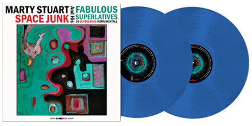 Marty Stuart & His Fabulous Superlatives: Space Junk - Blue - VINYL