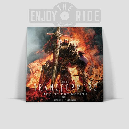 Steve Jablonsky: Transformers: Age Of Extinction (Original Soundtrack) - Optimus Prime Tri Color Stripe Vinyl - 12-INCH SINGLE