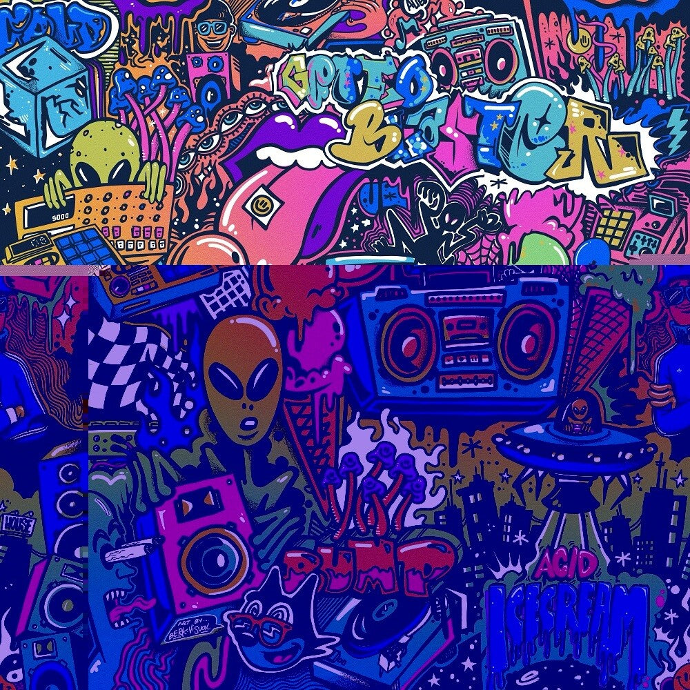Gettoblaster- Acid Ice Cream ( LP )