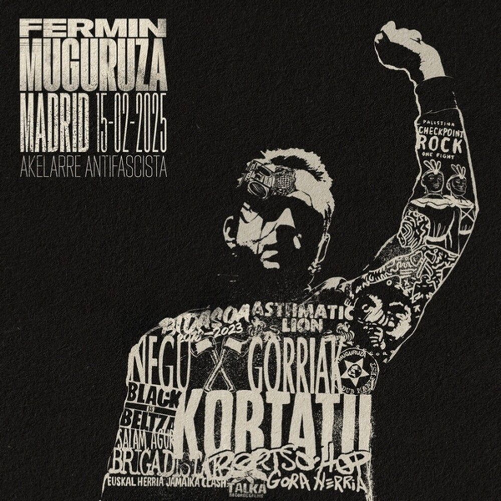 Fermin Muguruza- Madrid 15-02-2025: Akelarre Antifacista ( LP )