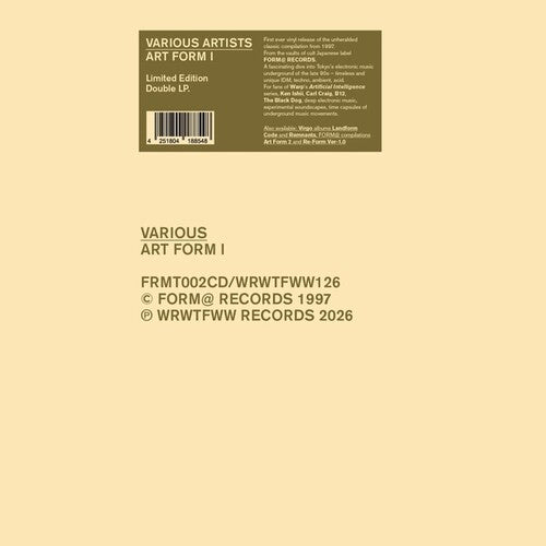 Various Artists: Art Form 1 (Various Artists) { Record }