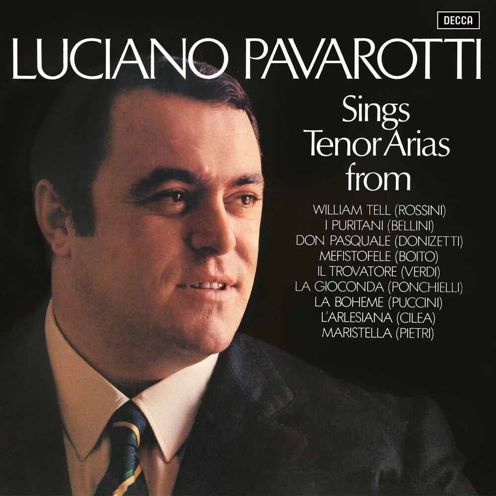 Luciano Pavarotti- Sings Tenor Arias From Italian Opera ( LP )