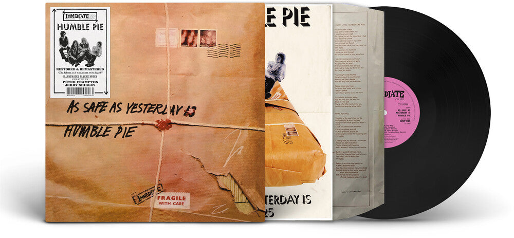 Humble Pie- As Safe As Yesterday Is ( LP )