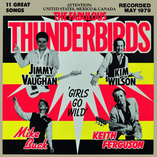 The Fabulous Thunderbirds: Girls Go Wild { Record }