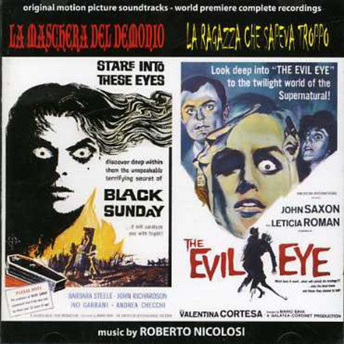 Various Artists: La Maschera Del Demonio (Black Sunday) / La Ragazza Che Sapeva Troppo (The Evil Eye) (Original Motion Picture Soundtracks) - CD