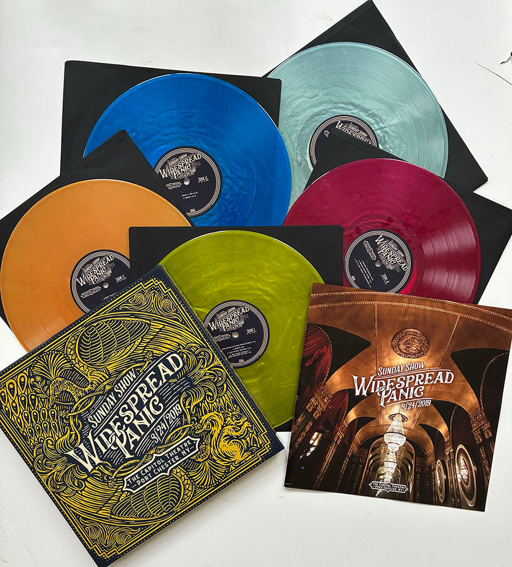 Widespread Panic- Sunday Show: 3/24/2019 Capitol Theatre, Port Chester, NY (5LP Multicolor Metallic Vinyl) ( LP )