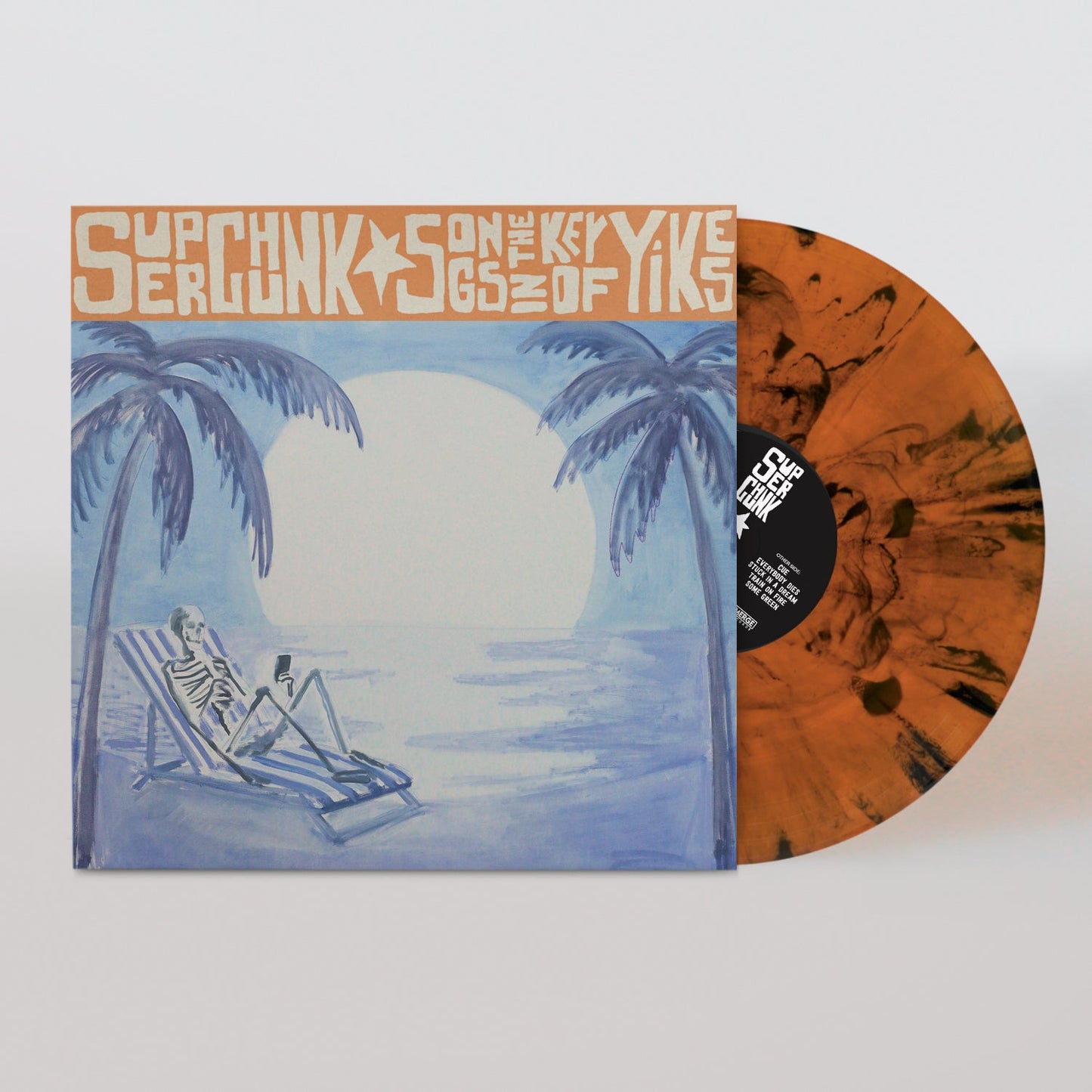 Superchunk- Songs in the Key of Yikes (Peak Vinyl, Orange & Black Swirl) ( LP )